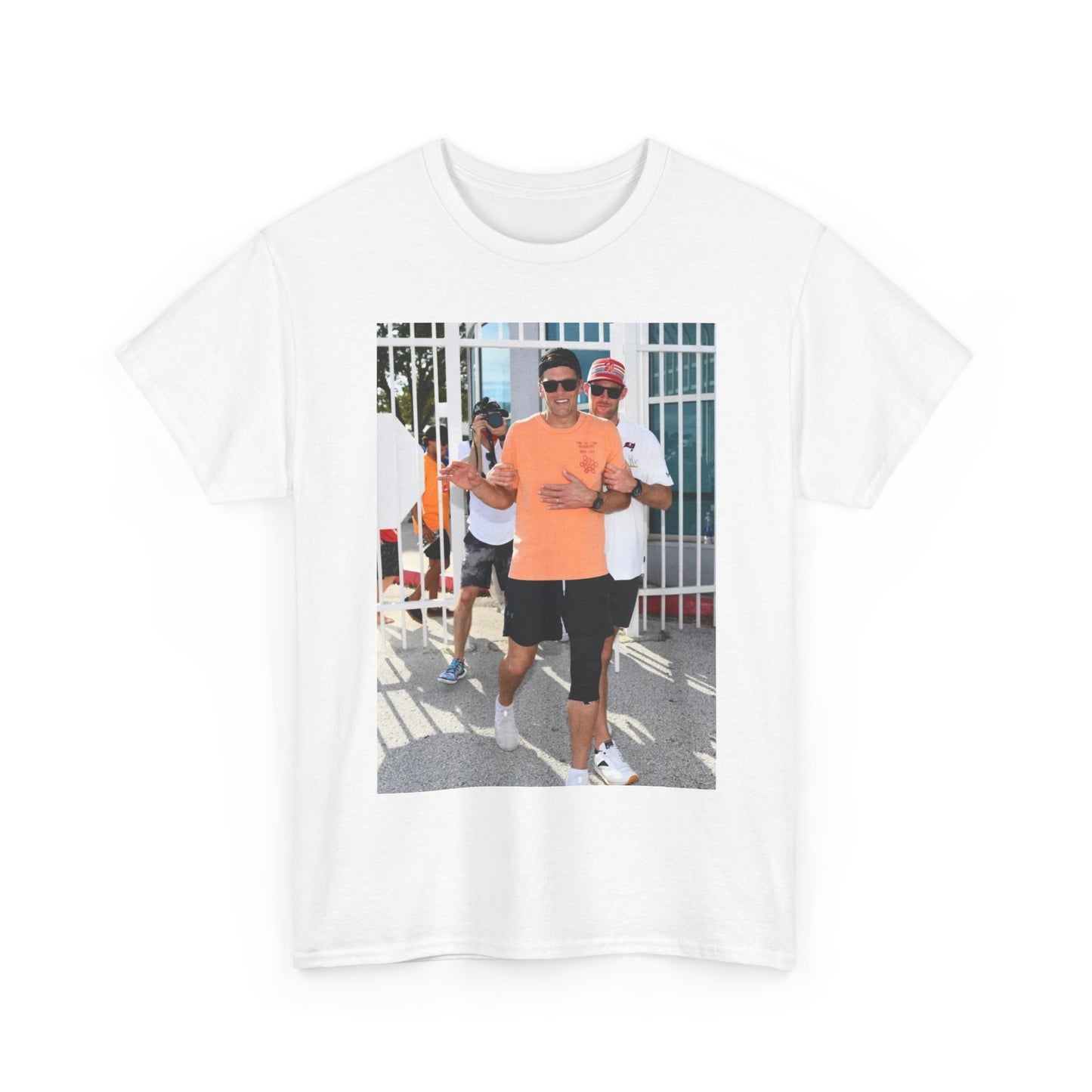 Tom brady funny drunk Tshirt buccaneers Florida patriots Unisex Heavy Cotton Tee