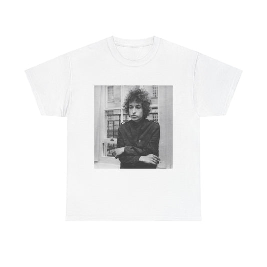 Bob Dylan T-shirt vintage classic rock art graphic Unisex Heavy Cotton Tee