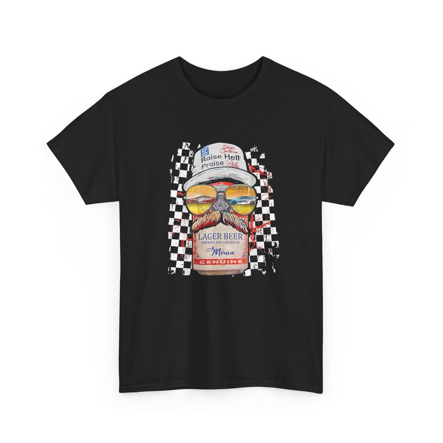 Raise Hell Praise Dale Racing Graphic T Shirt ADULT NEW