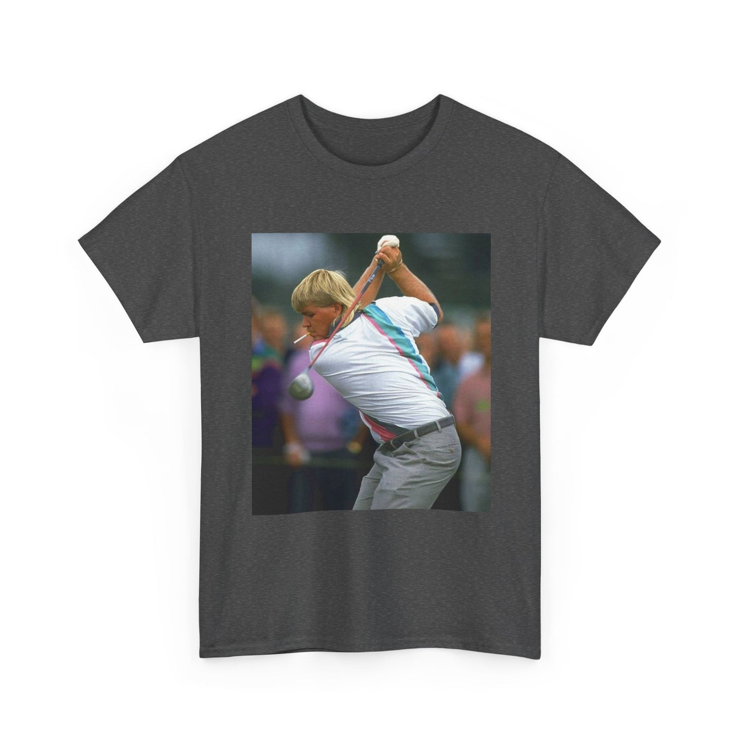 John Daly TShirt Masters golf club Tiger woods Vintage Unisex Heavy Cotton Tee