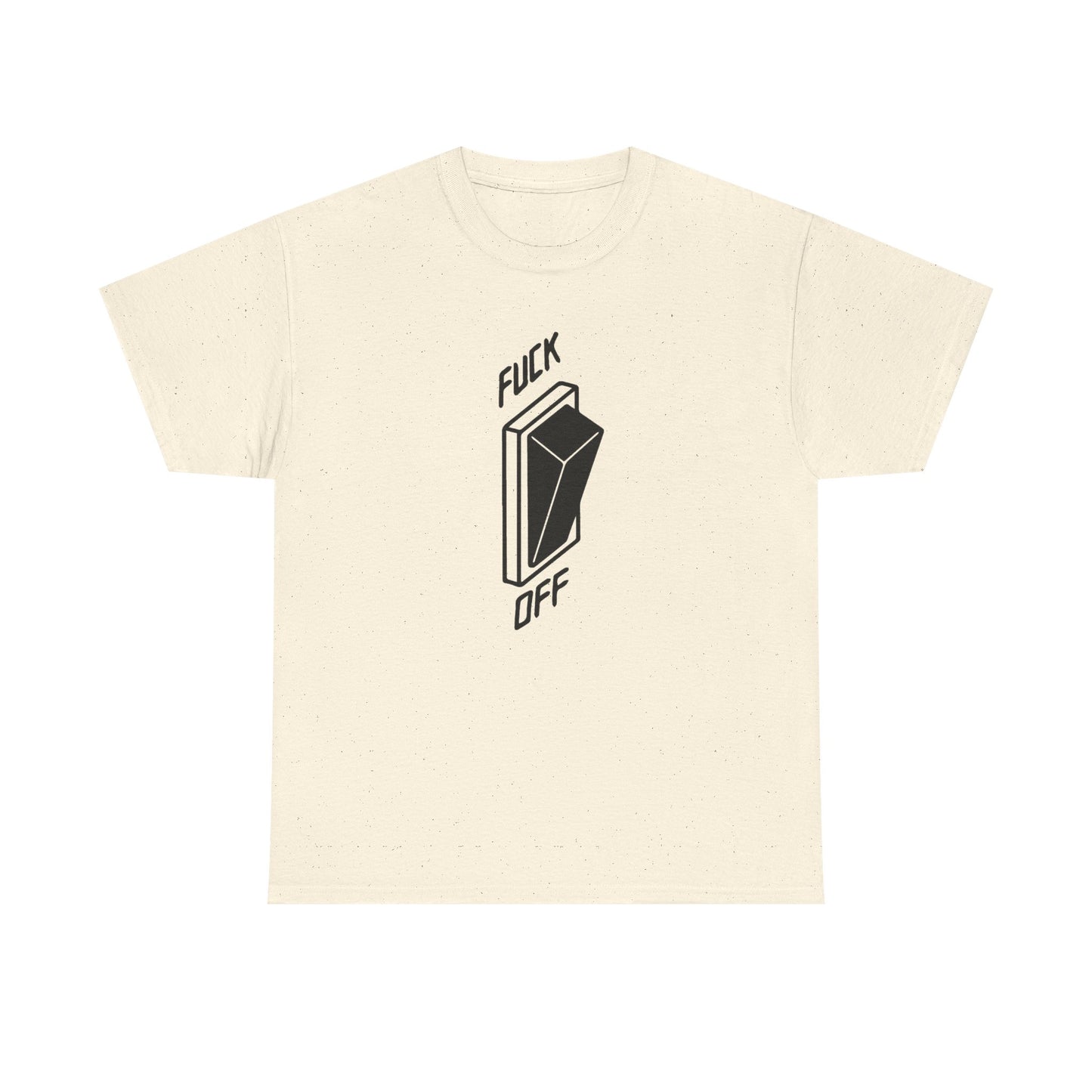 F Off Funny Jokes Humor Graphic T Shirt NEW Vintage Unisex Heavy Cotton Tee
