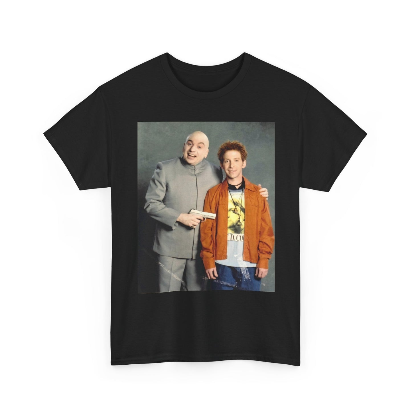 Dr Evil Funny Austin Powers Vintage Graphic T Shirt Unisex Cotton Tee NEW
