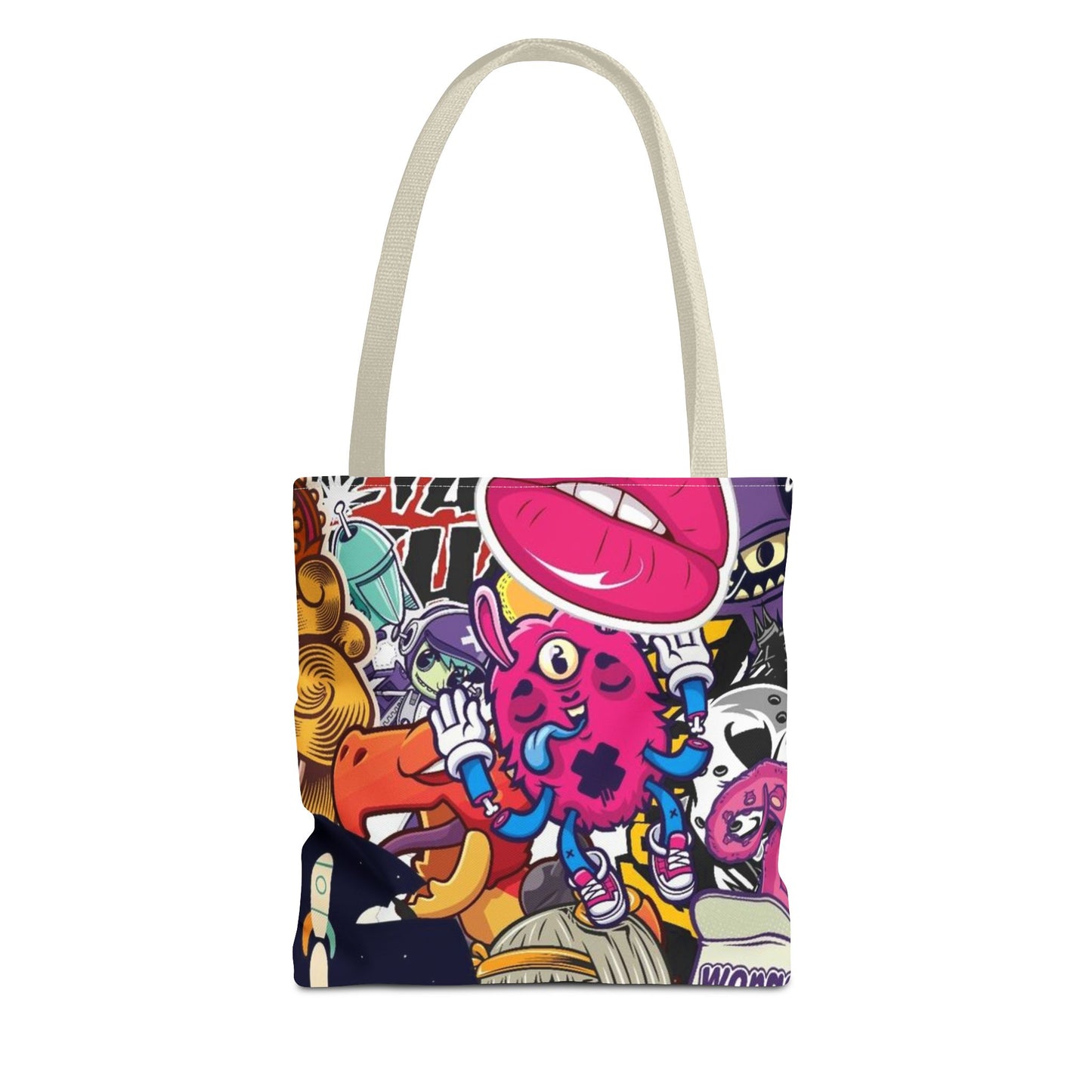 Sticker Bomb All Over Print BRAND NEW Purse, Pocketbook,Travel Tote Bag