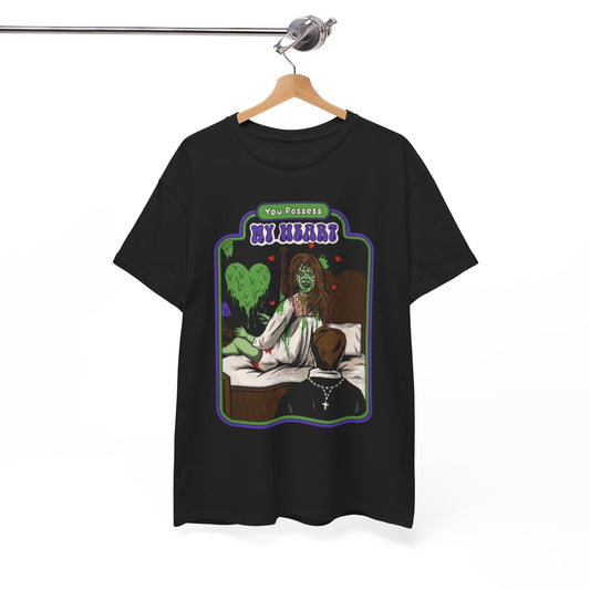 You Possess My Heart Funny Horror Graphic T Shirt NEW ADULT Vintage