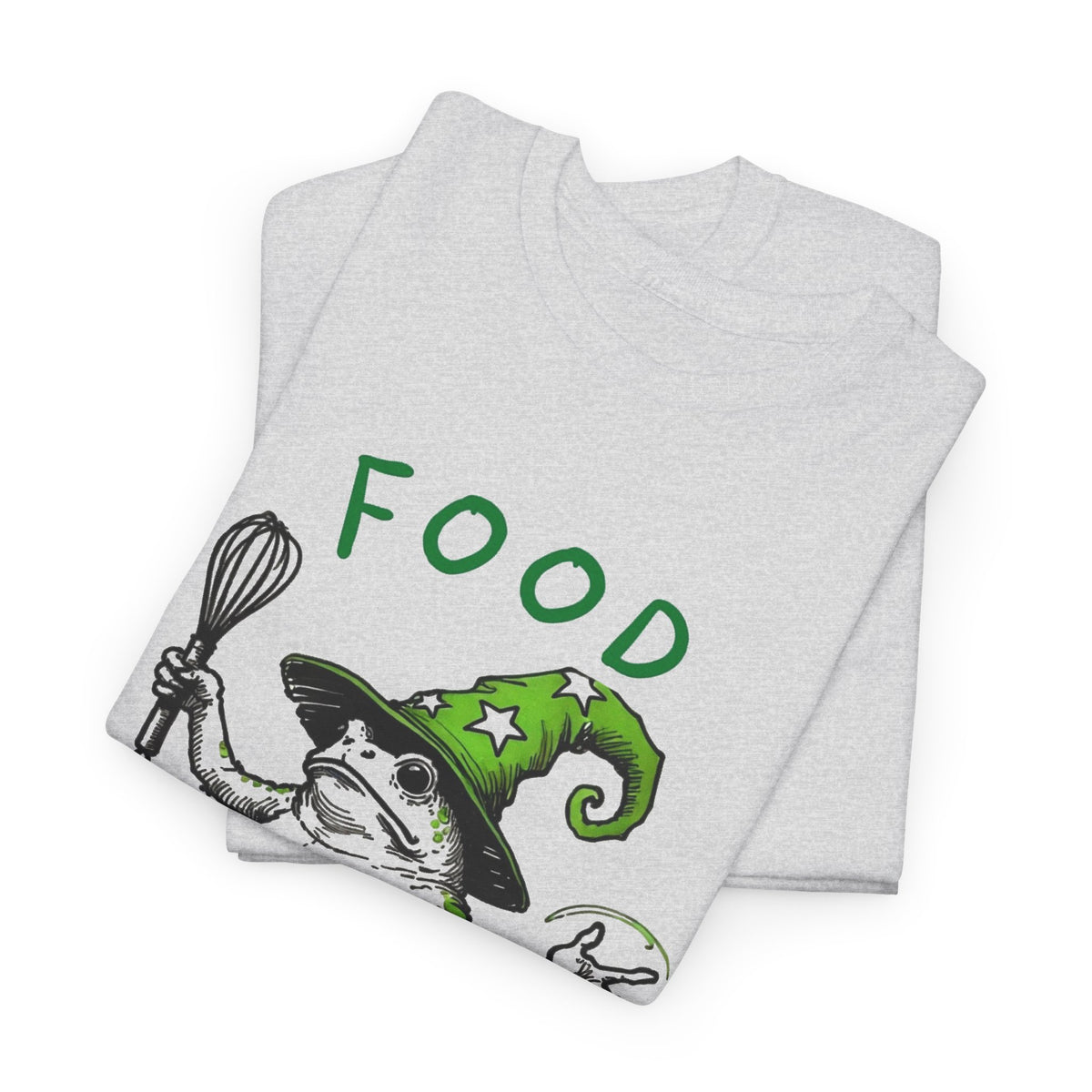 Food Whisperer Wizard Frog T-Shirt Men's Graphic Tee