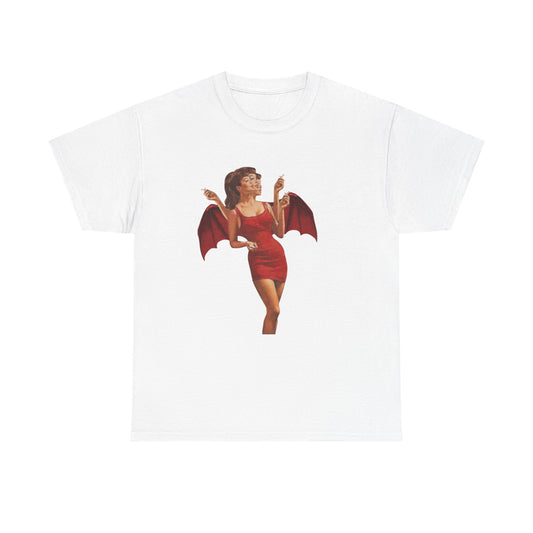 She Devil Vintage Graphic T-Shirt Women's Heavy Comfy Cotton Tee