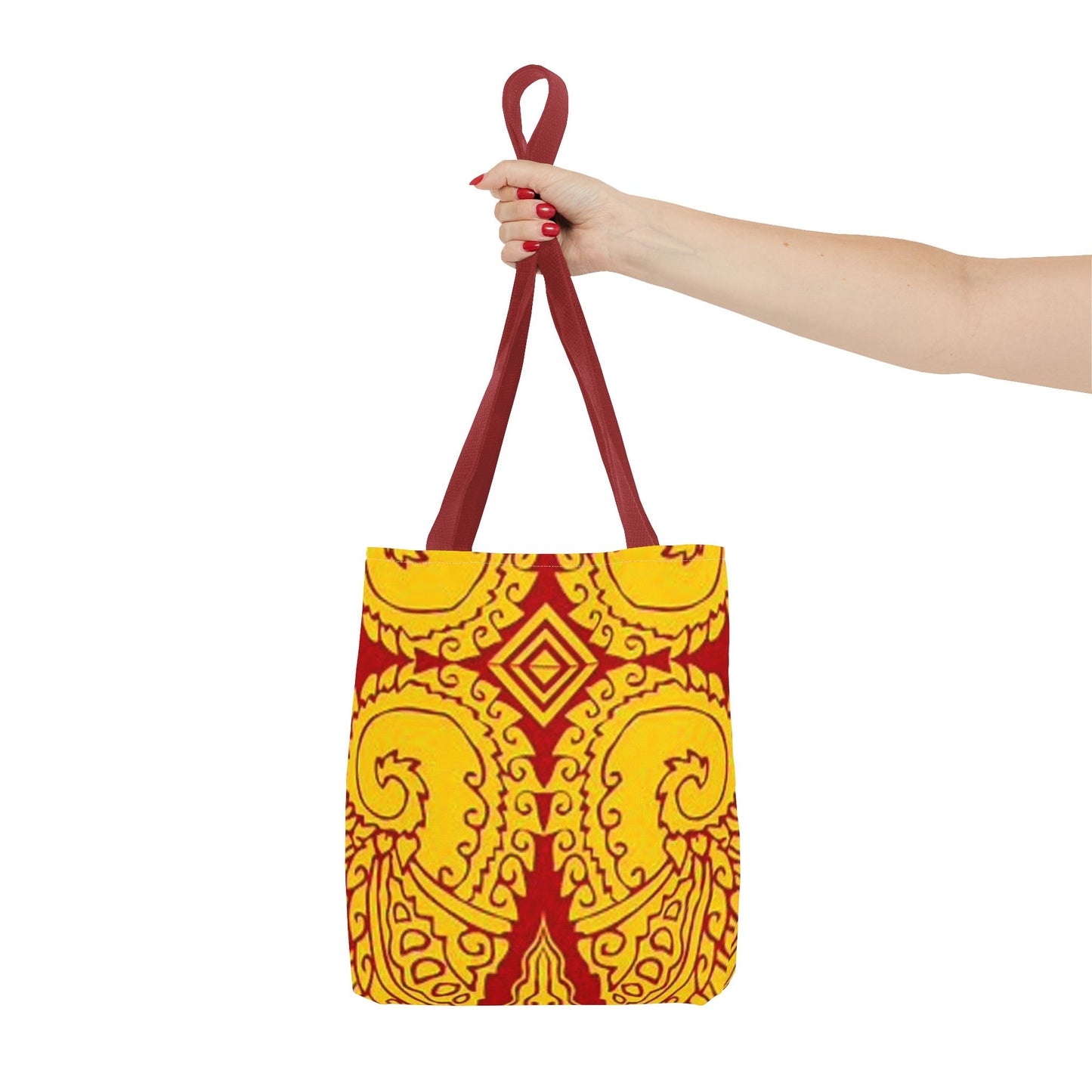 Red And Yellow Middle Eastern Multi Color BRAND NEW MODERN Tote Bag (AOP)