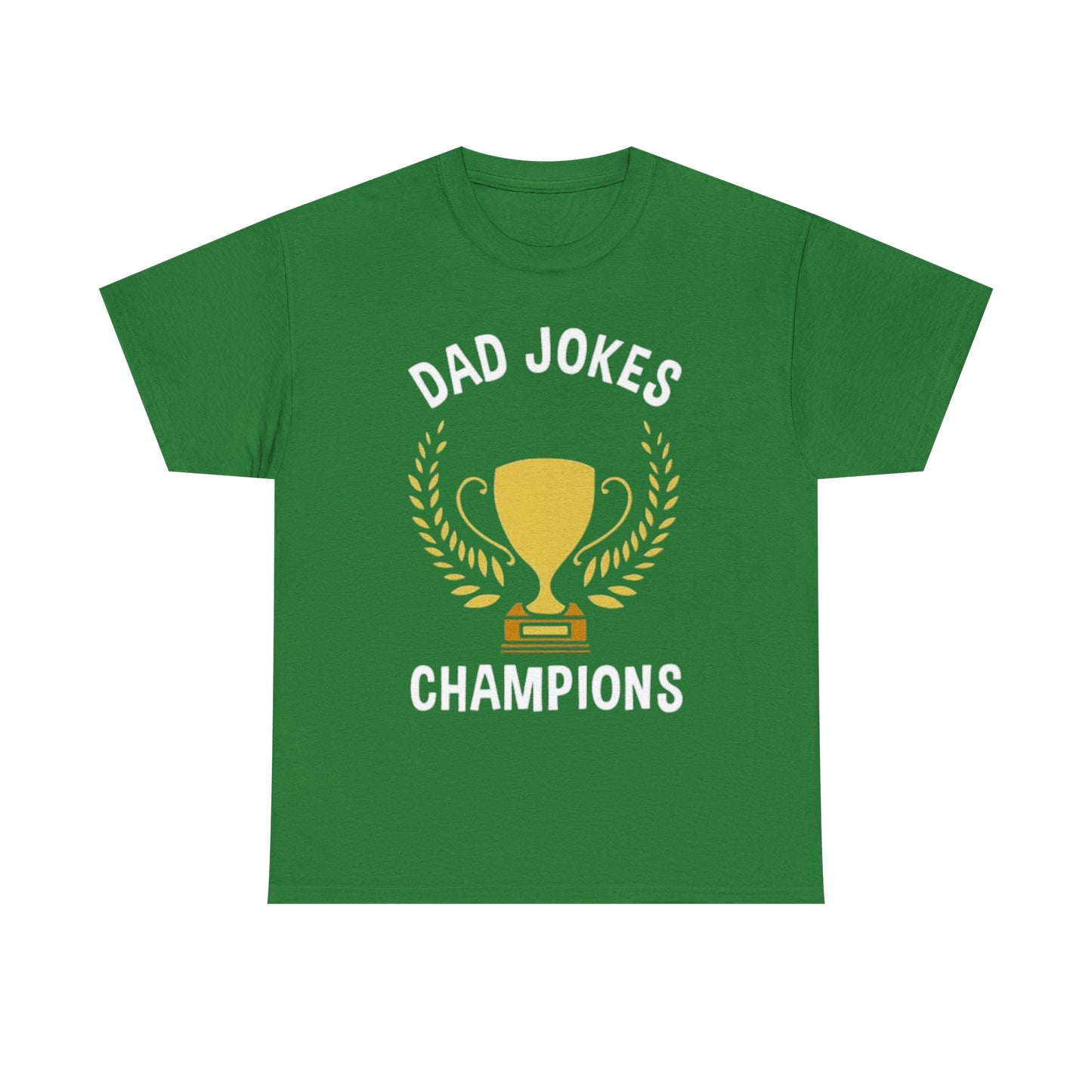 Dad Jokes Champion T SHIRT Retro Funny Jokes GIFT Unisex Heavy Cotton Tee
