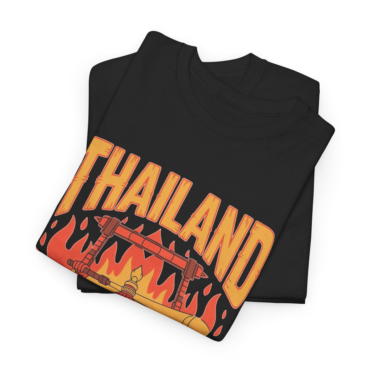 Thailand Tuk Tuk Temple Graphic T-Shirt Men's Graphic Tee