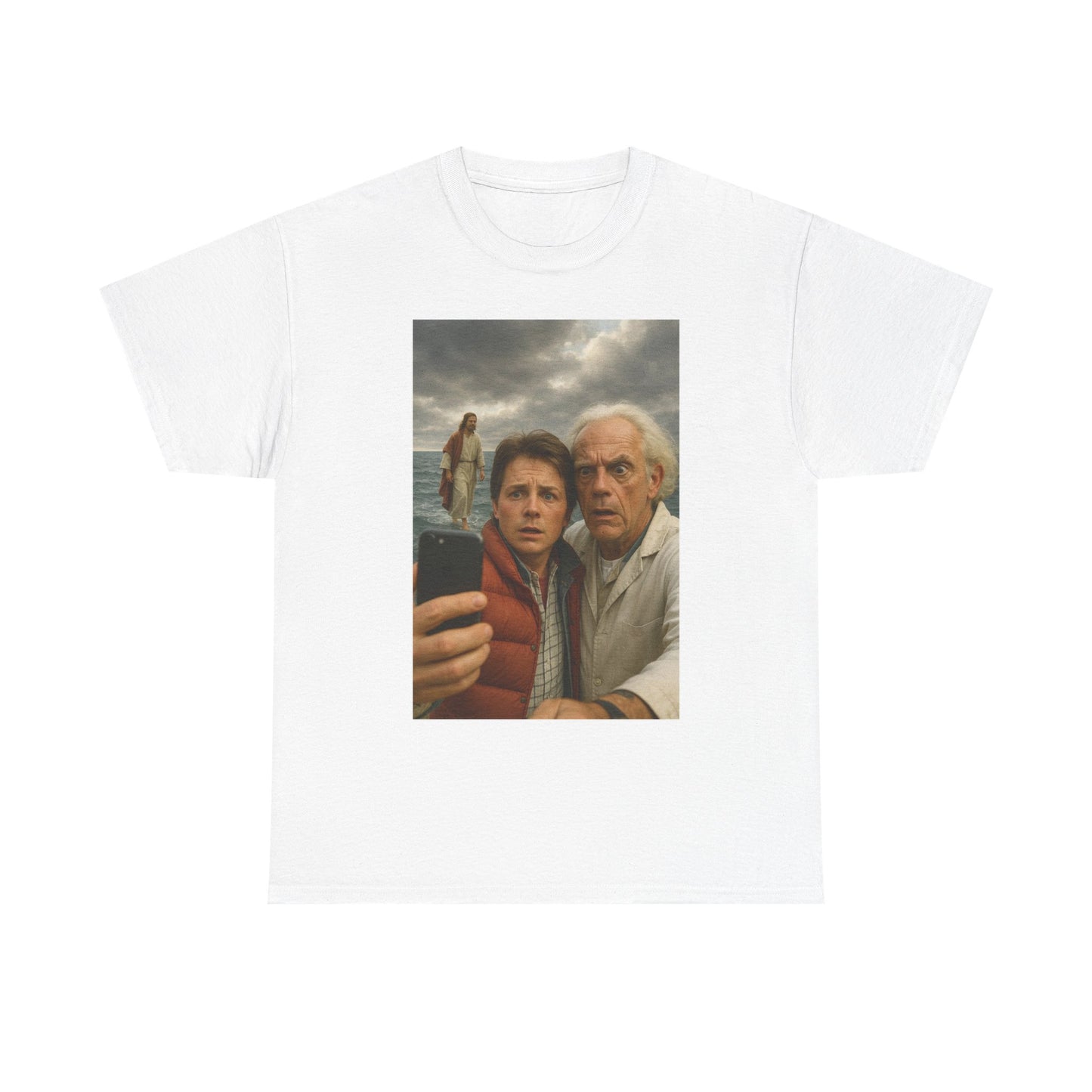Back To The Future Funny Graphic T Shirt Unisex Heavy Cotton Tee Gift New