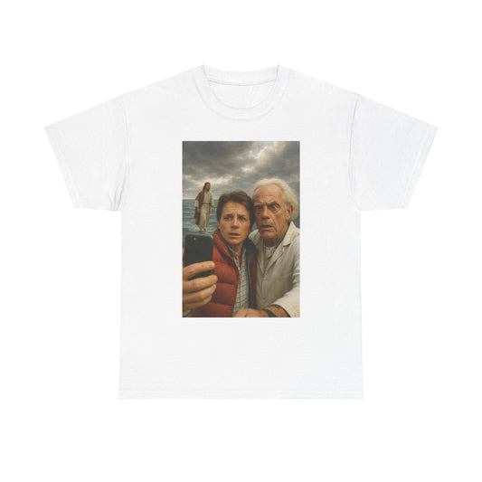 Back To The Future Funny Graphic T Shirt Unisex Heavy Cotton Tee Gift New