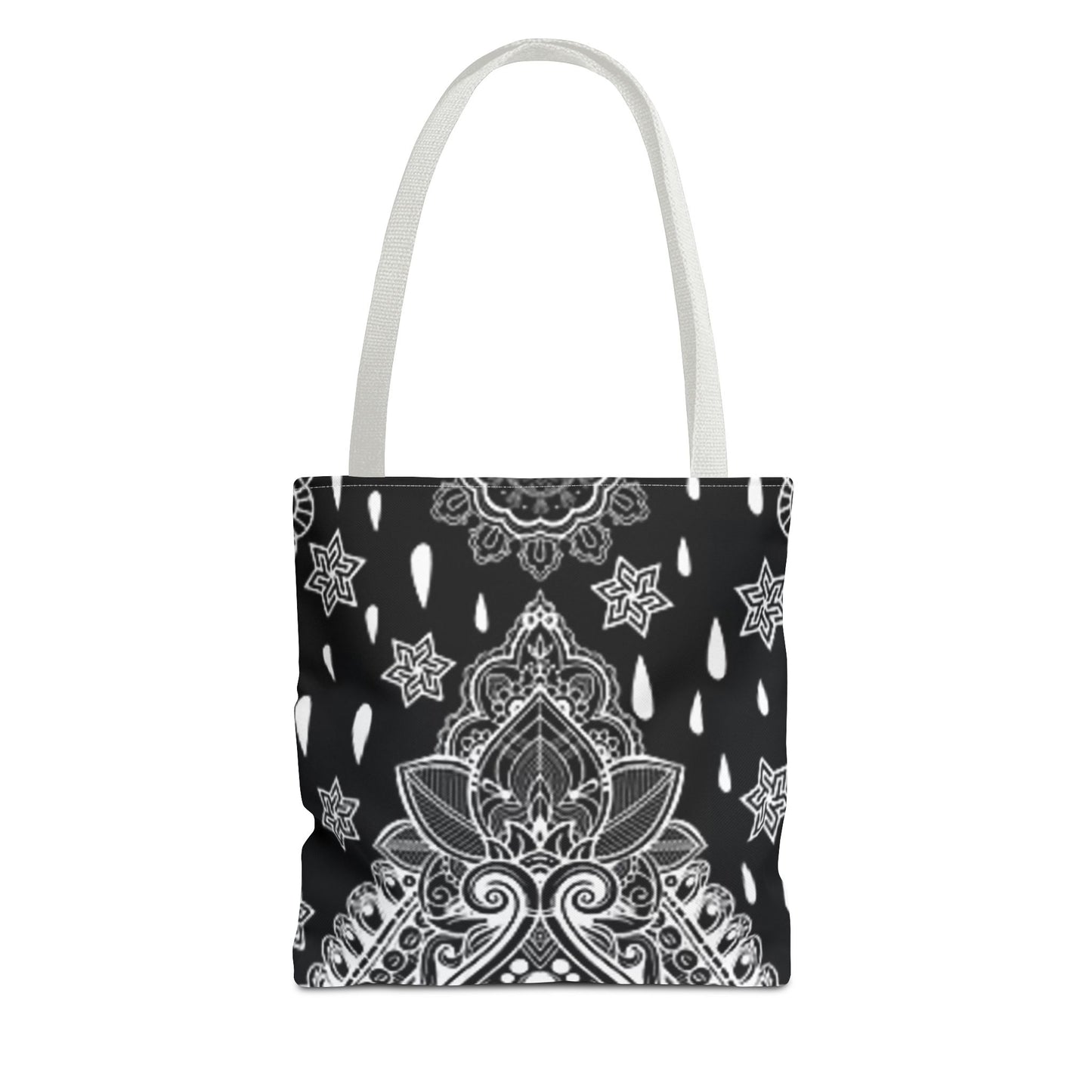Black And White Paisley Multi Color BRAND NEW MODERN Tote Bag (AOP)