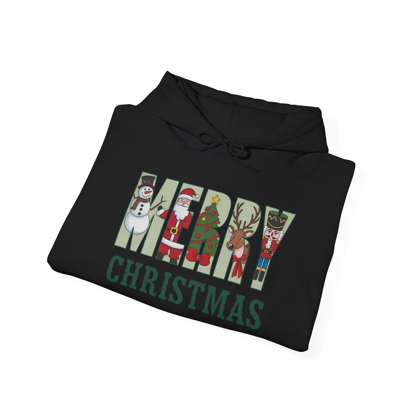 Merry Christmas Holiday's Graphic Hoodie Unisex Heavy Blend™ Hooded Sweatshirt
