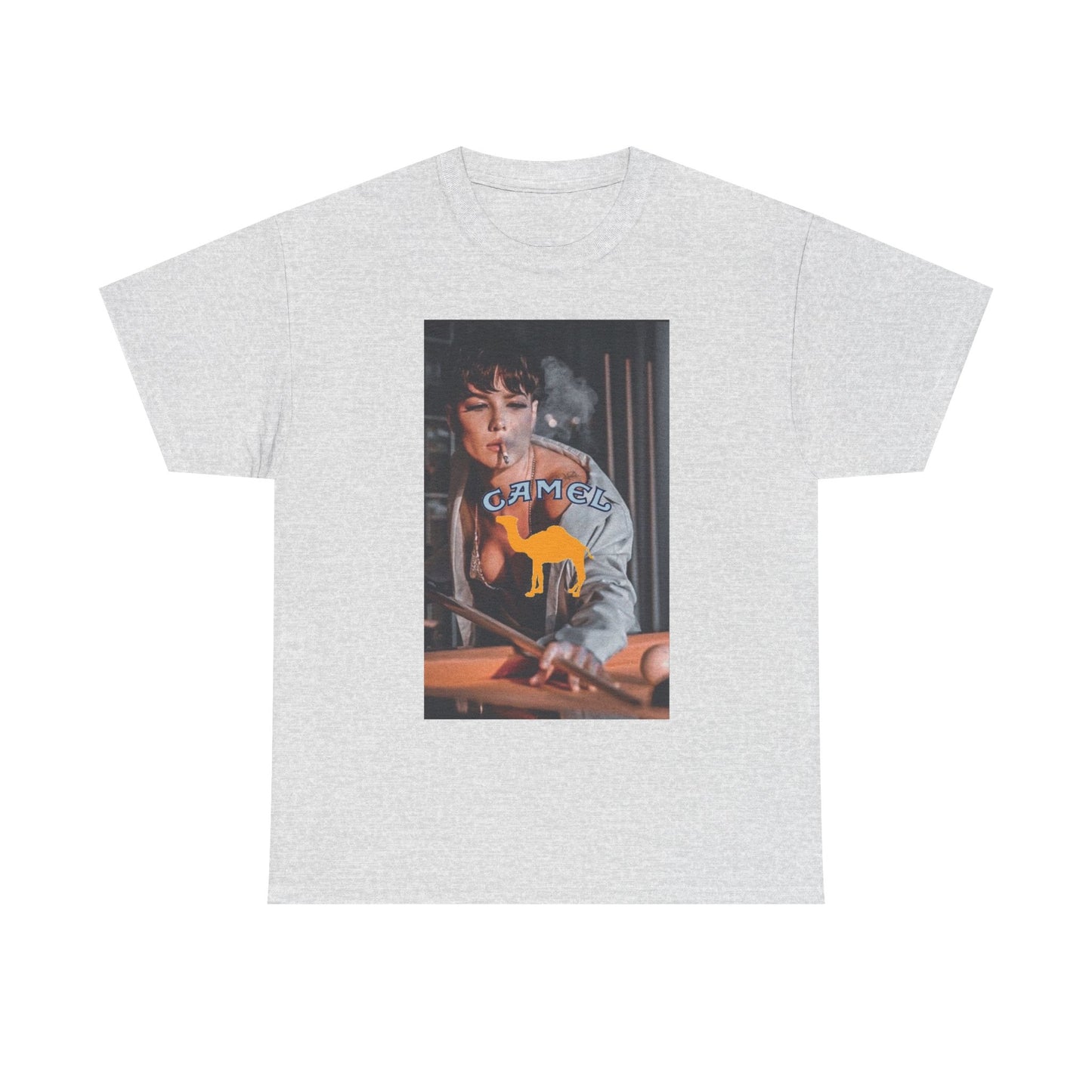 Camel Cigarettes Vintage Graphic T Shirt S-5XL Unisex Heavy Cotton Tee