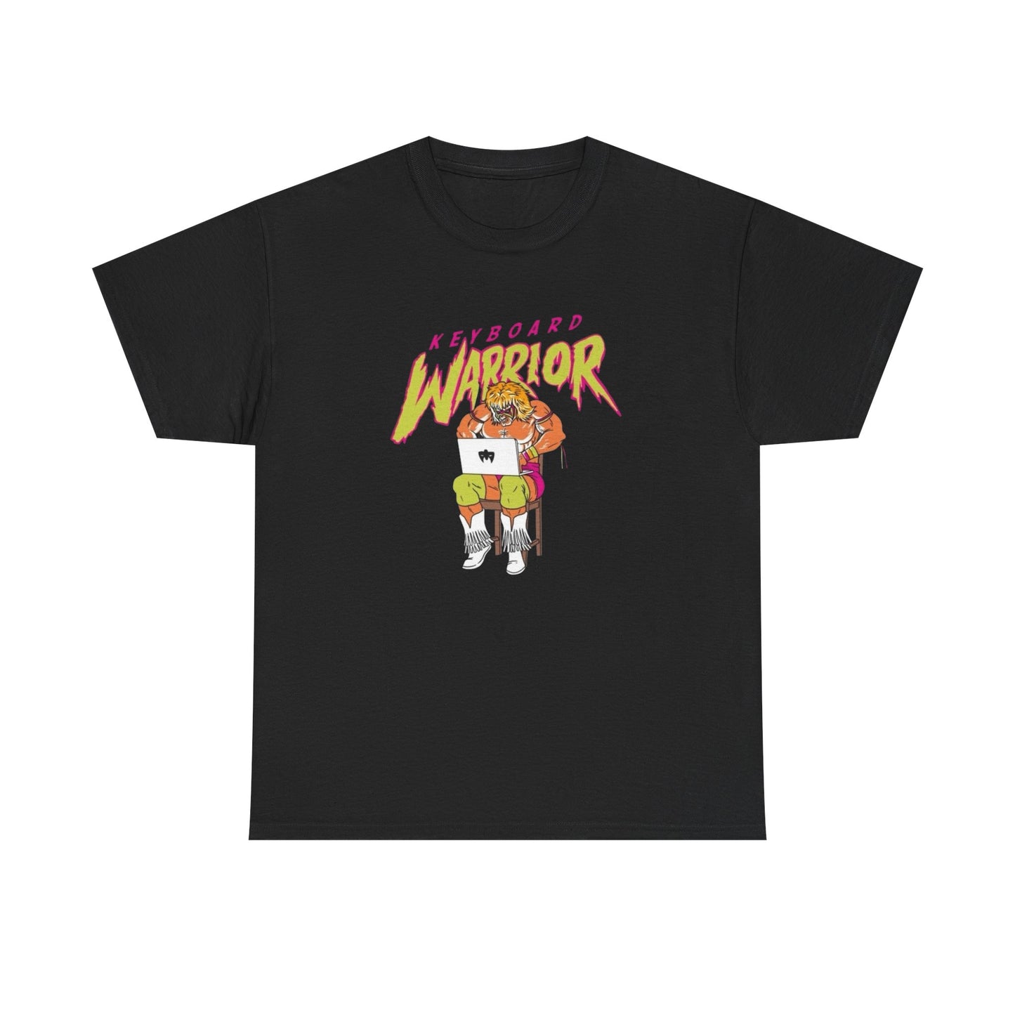 Keyboard Warrior Funny Graphic T Shirt NEW Unisex Heavy Cotton Tee