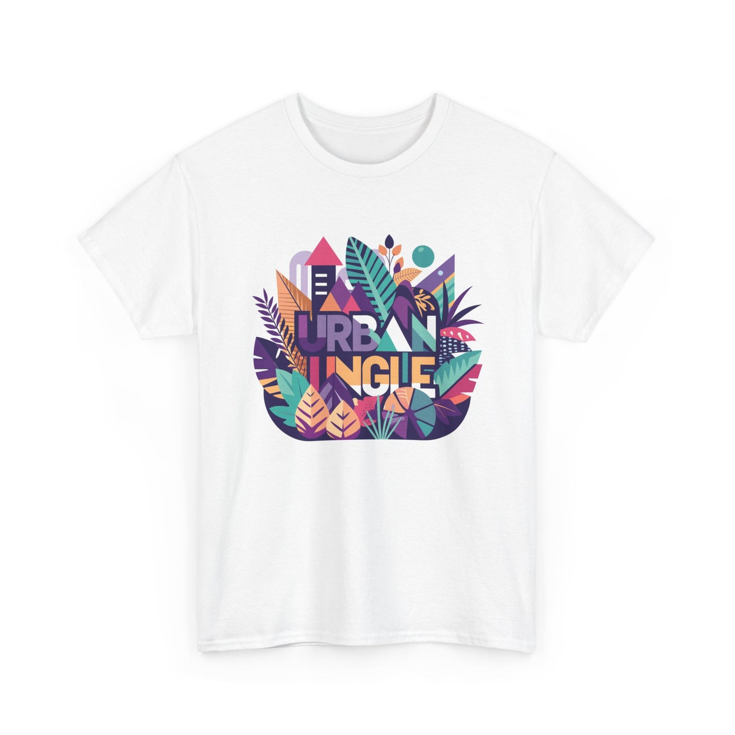 Urban Jungle Graphic T Shirt Unisex Heavy Cotton Tee