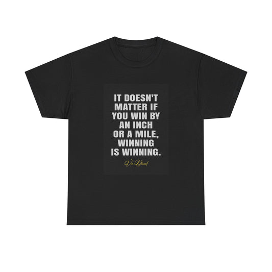 Fast and The Furious Tshirt Quote Street Racing jdm Unisex Heavy Cotton Tee