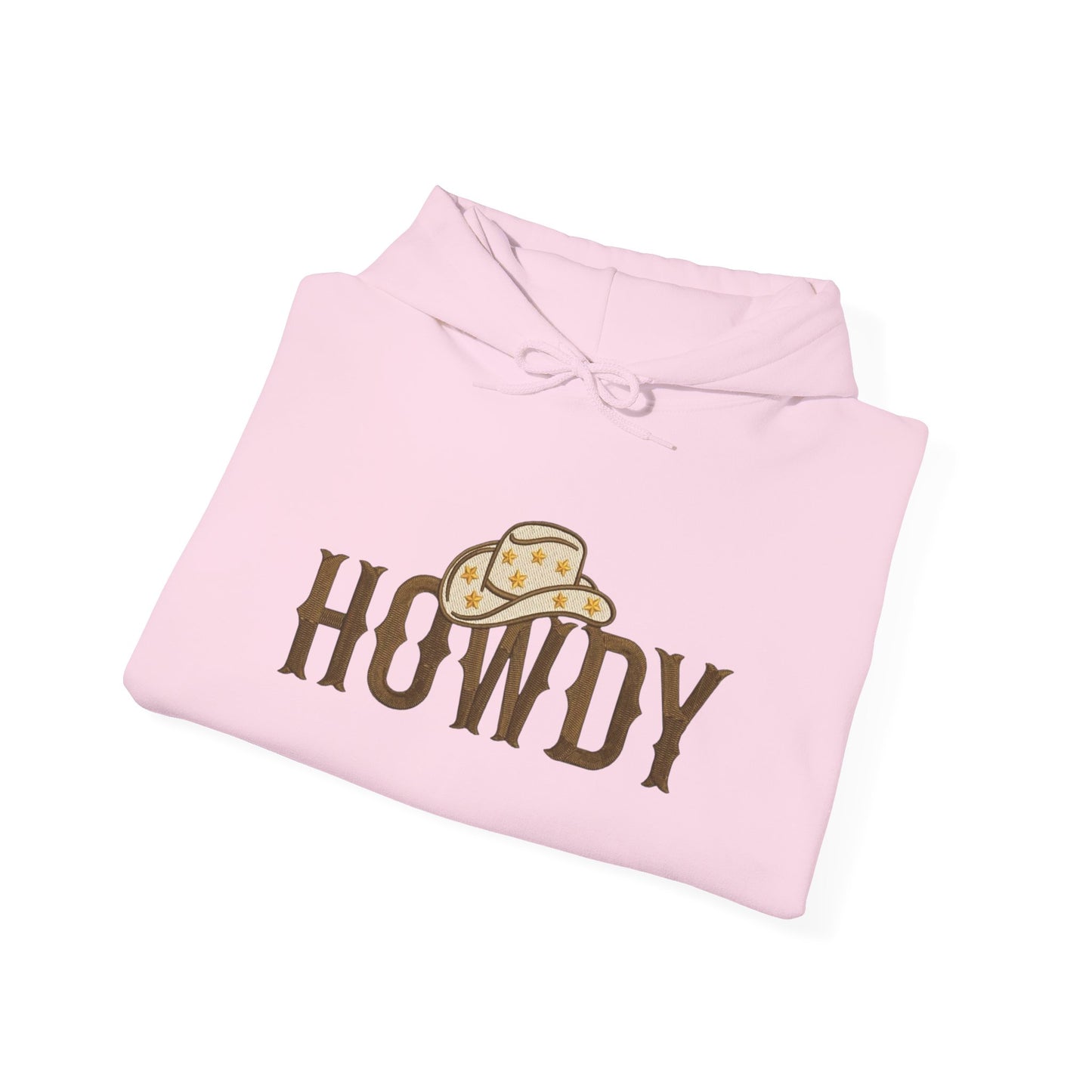 Howdy Cowboy Graphic Hoodie NEW Heavy Blend™ Hooded Sweatshirt