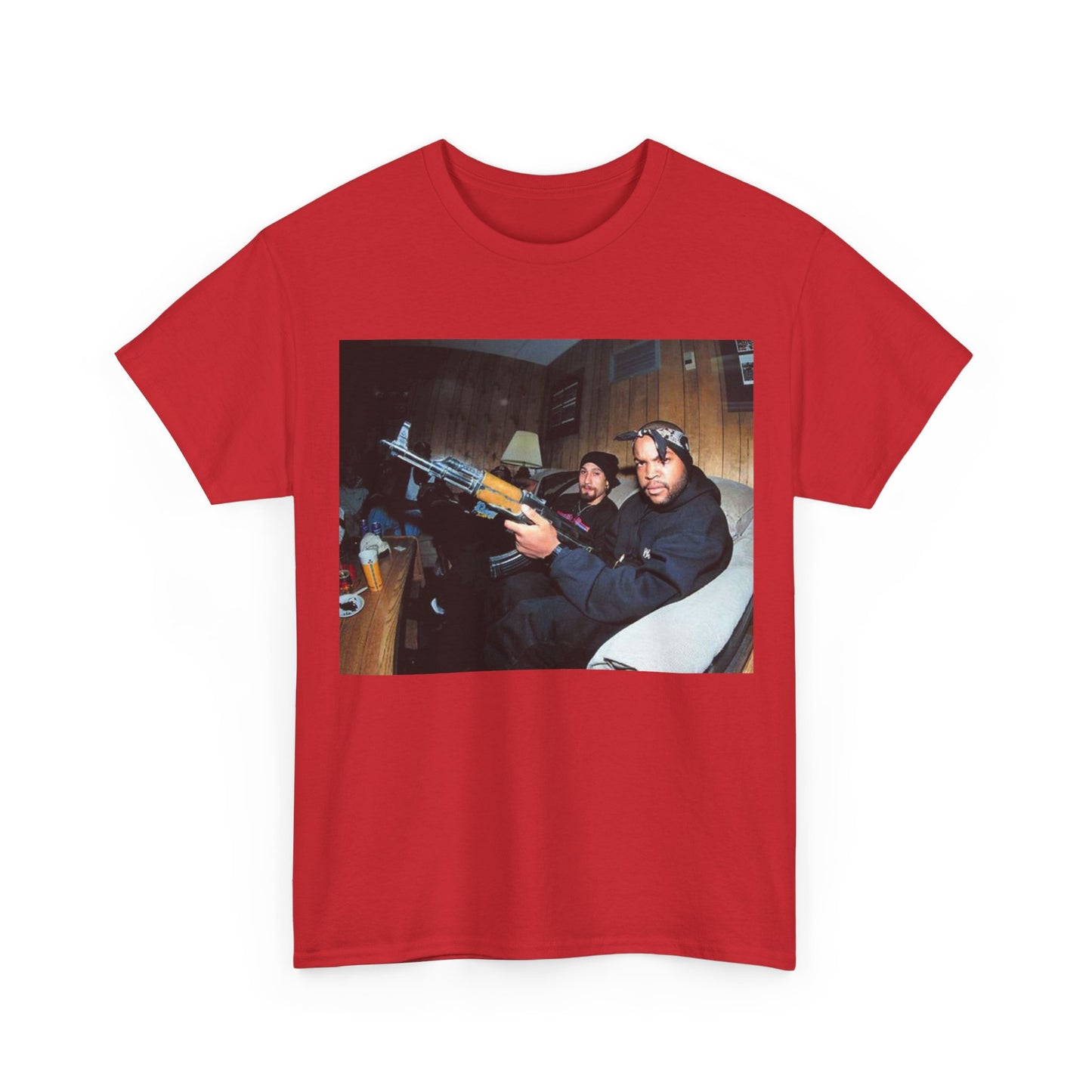 Ice cube T-shirt vintage 90s NWA California retro meme Unisex Heavy Cotton Tee