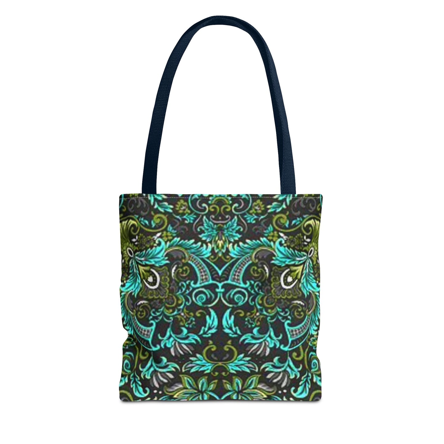 Multi Color BRAND NEW MODERN Black And Green Tote Bag (AOP)