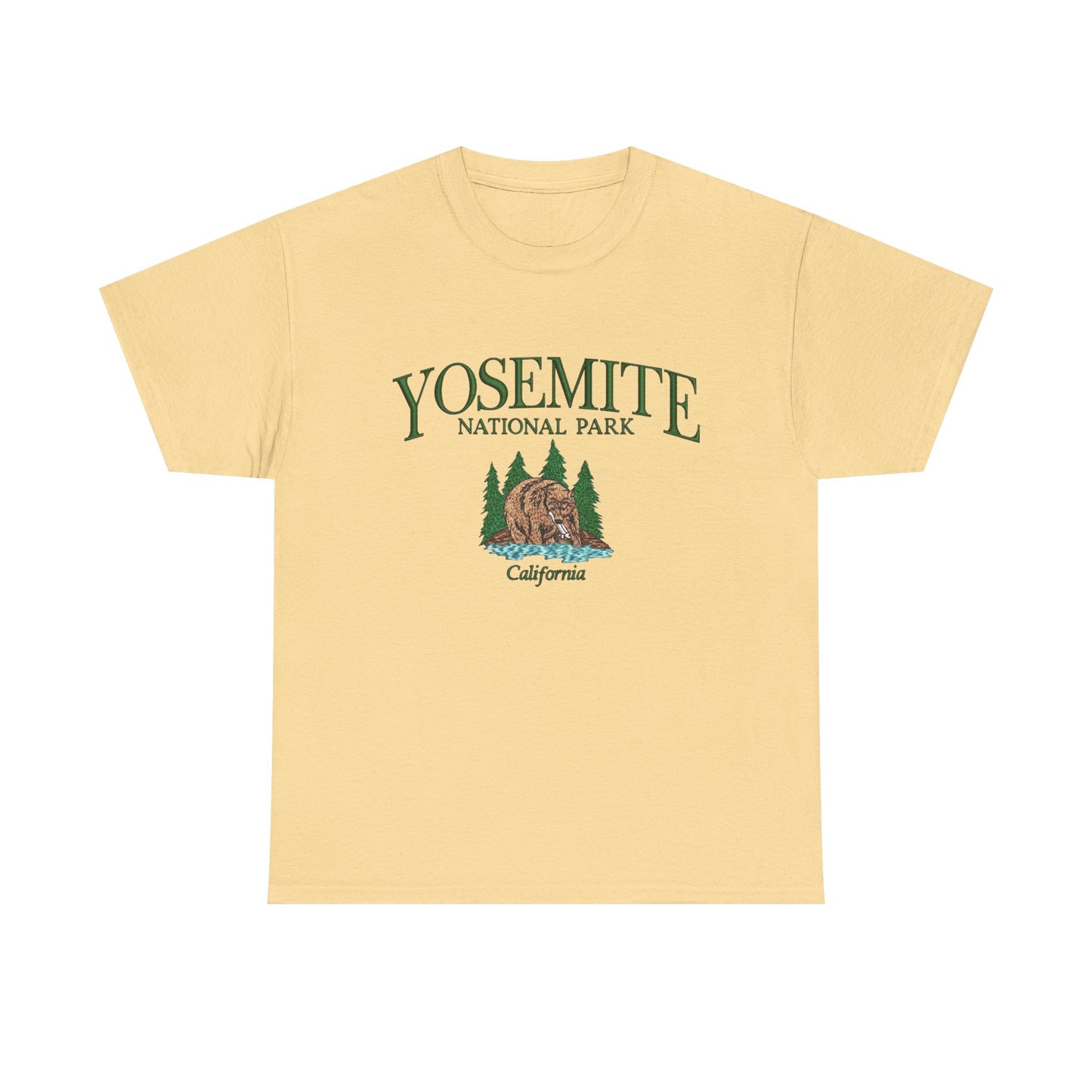 Yosemite National Park Graphic T Shirt NEW Unisex Heavy Cotton Tee