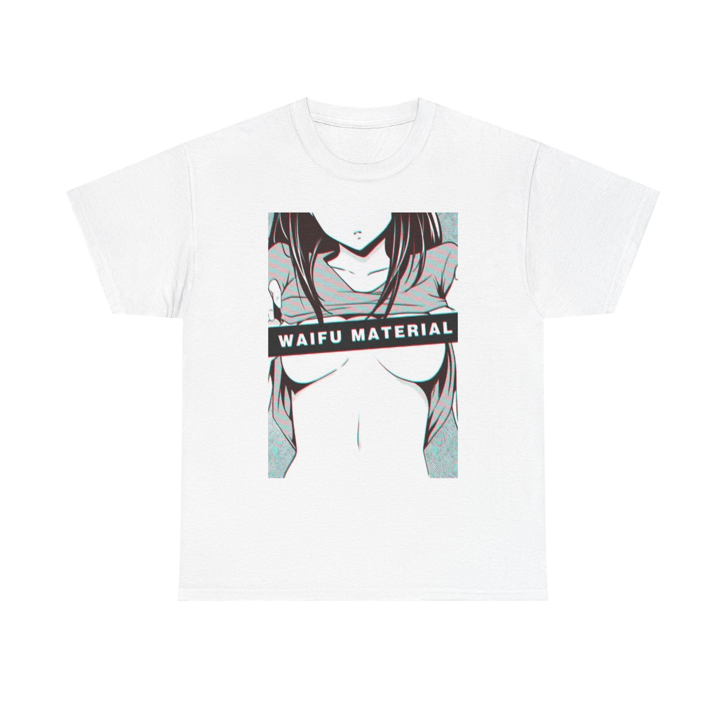 Anime Waifu Graphic Tee, Unisex Tshirt for Gamers, Sexy Art Design, Japanese