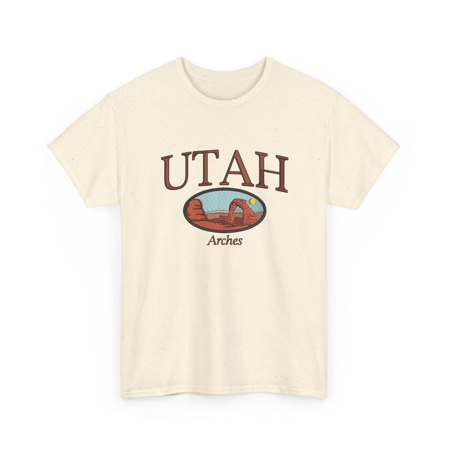 Utah Arches Graphic T Shirt NEW Unisex Heavy Cotton Tee