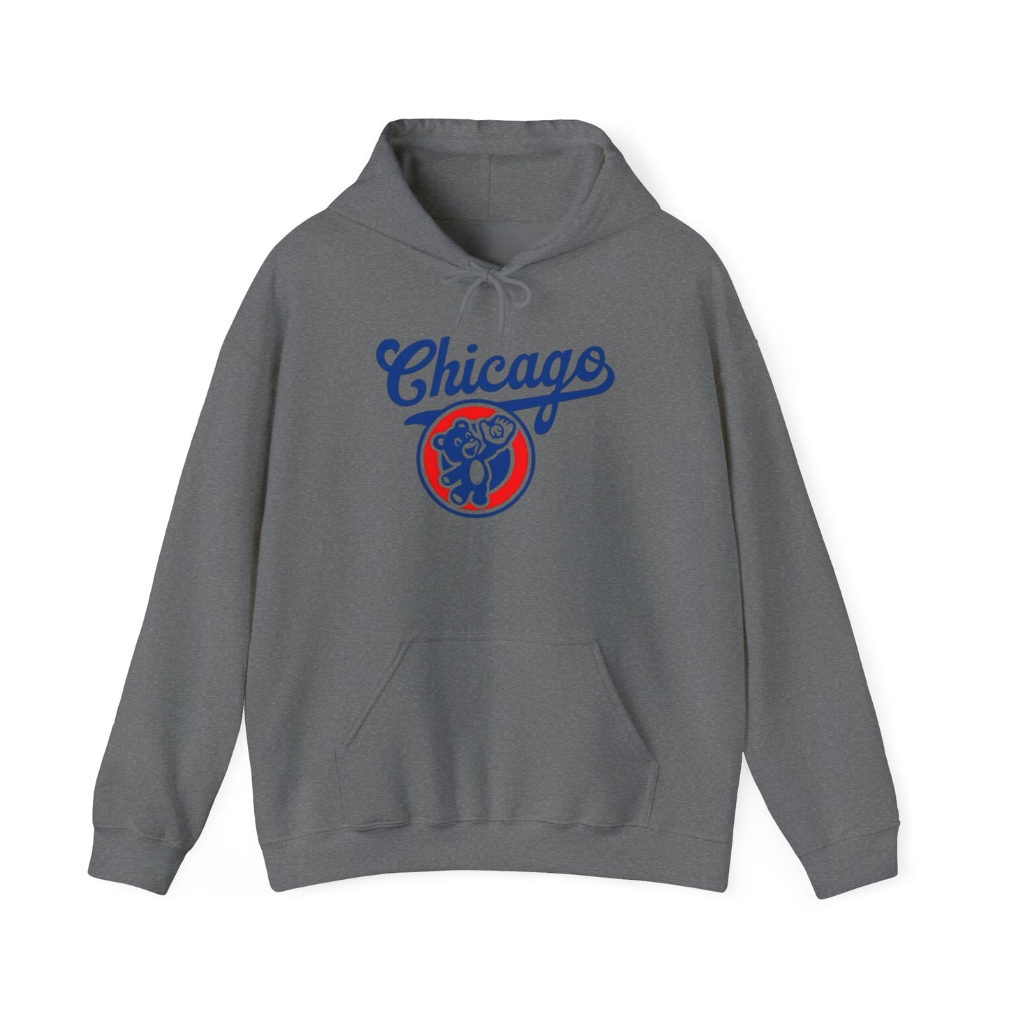 Chicago Baseball Graphic Hoodie Unisex Heavy Blend™ Hooded Sweatshirt
