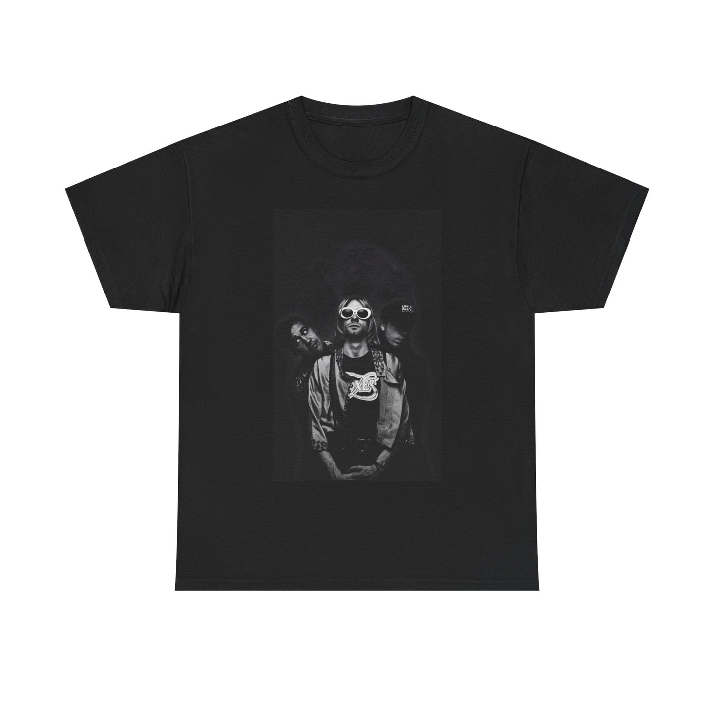 Nirvana T-shirt vintage Seattle grunge 90s foo fighters Unisex Heavy Cotton Tee