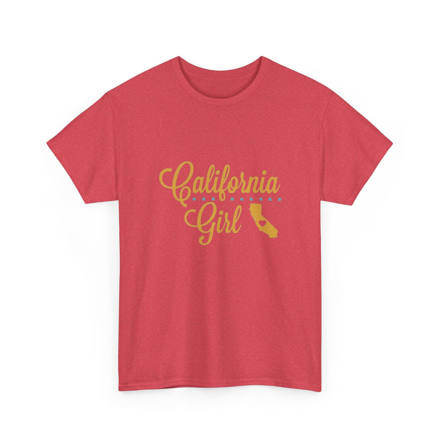 California Girl Retro Graphic T Shirt Unisex Heavy Cotton Tee