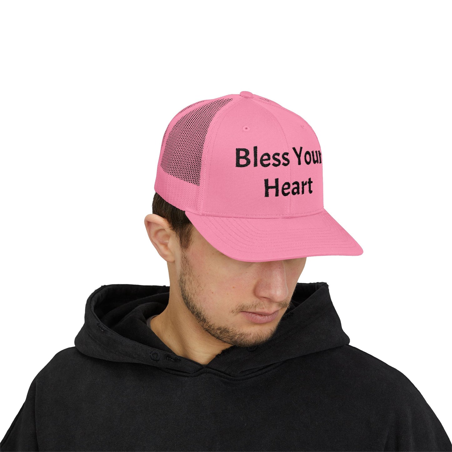 Bless Your Heart Hat Southern Charm Funny Snapback Trucker Cap