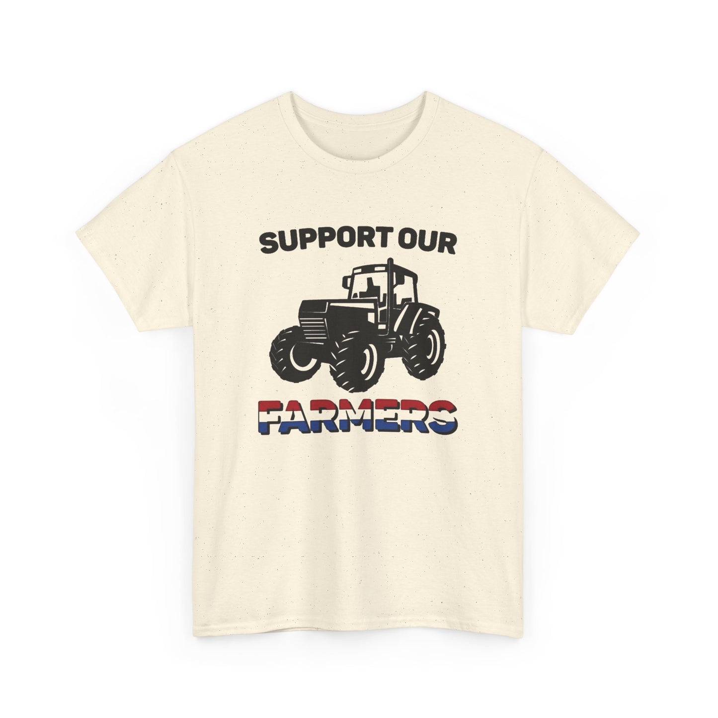 Support Our Farmers USA Graphic T Shirt Unisex Heavy Cotton Tee NEW