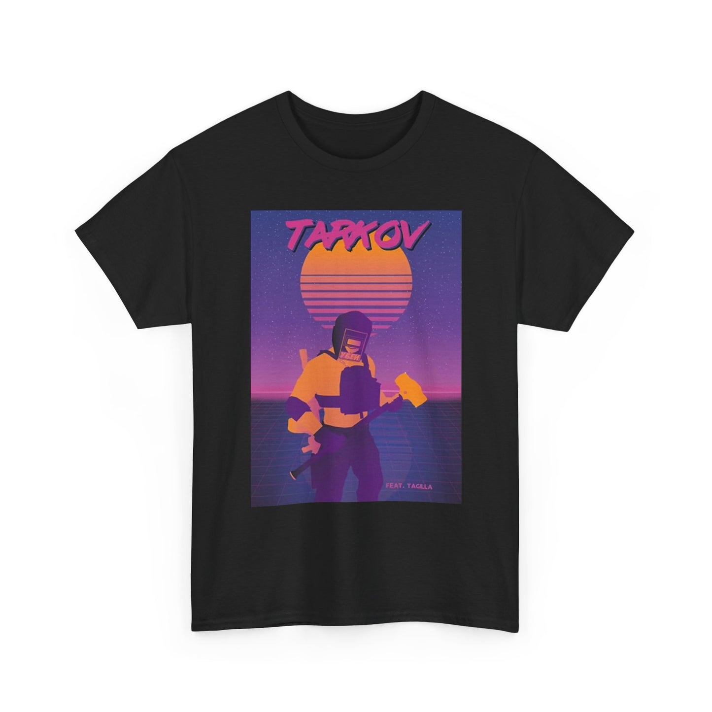 Tarkov Graphic T Shirt Video Games Retro Unisex Heavy Cotton Tee