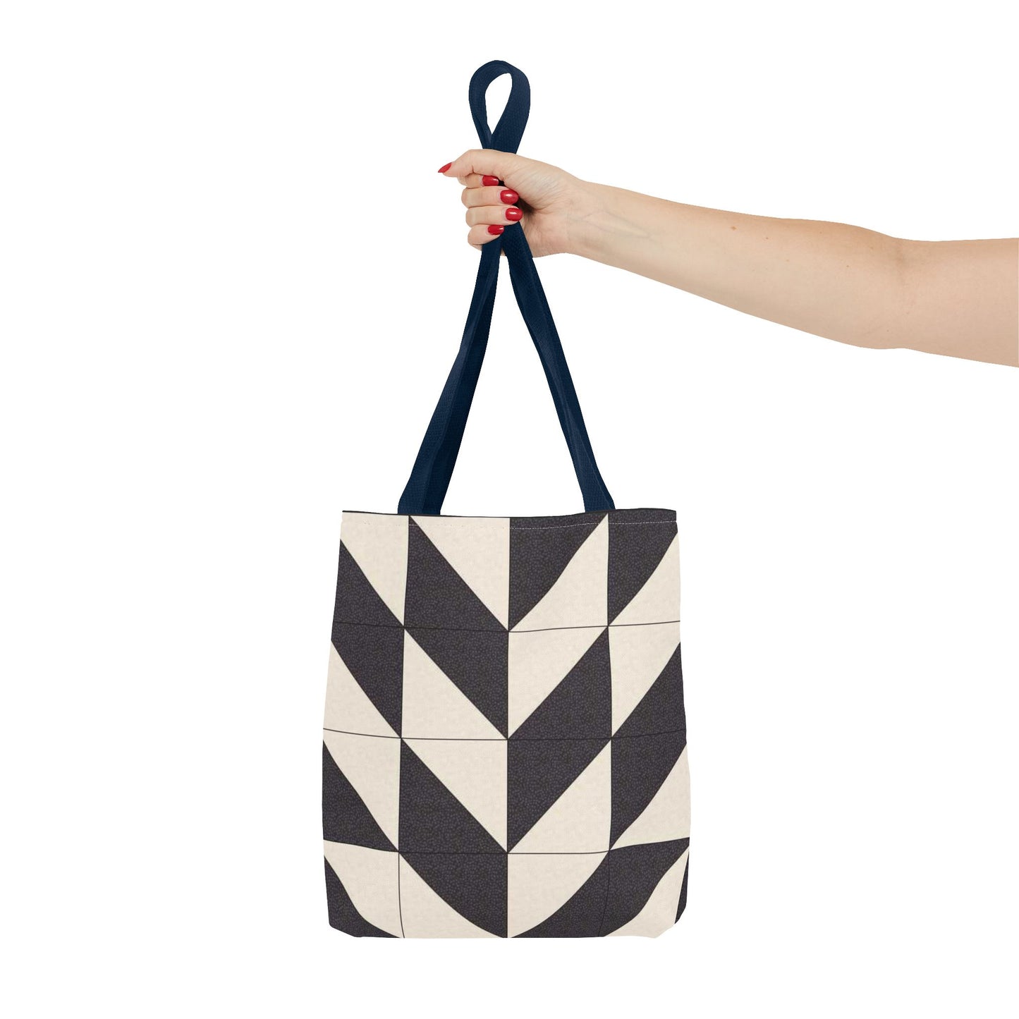 Black And Cream BRAND NEW Modern Purse - Pocketbook - Travel Tote Bag (AOP)