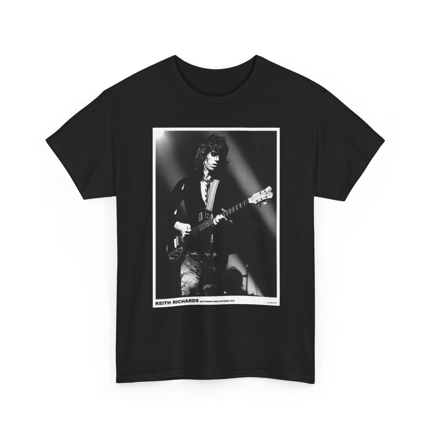 Keith Richard Graphic T Shirt Vintage Unisex Heavy Cotton Tee