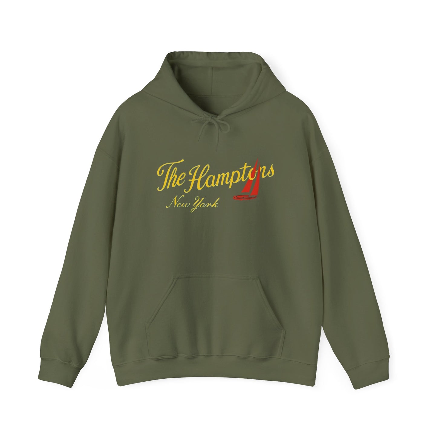 The Hampton's New York Graphic Hoodie Hooded Sweatshirt NEW ADULT