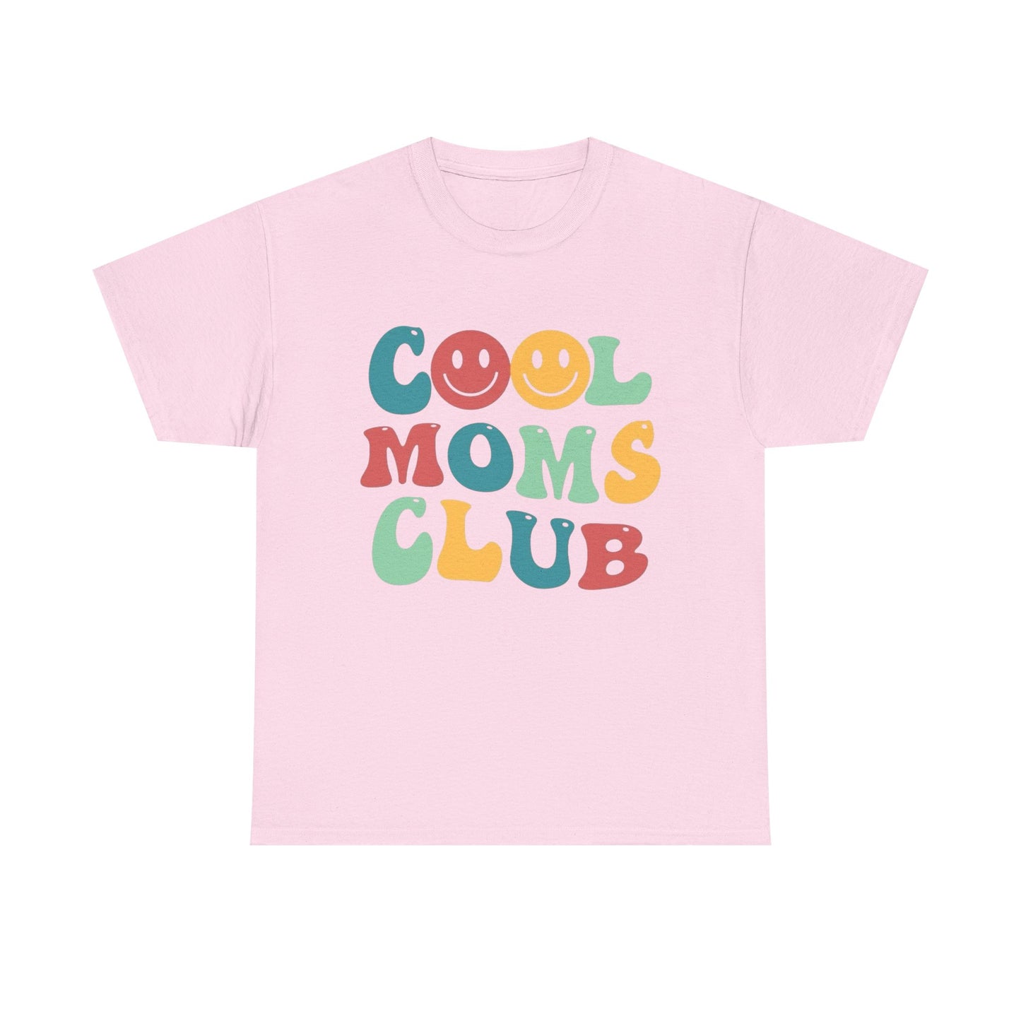 Cool Moms Club Women's Graphic T Shirt NEW MULTIPLE COLORS Gift Retro Design 90s