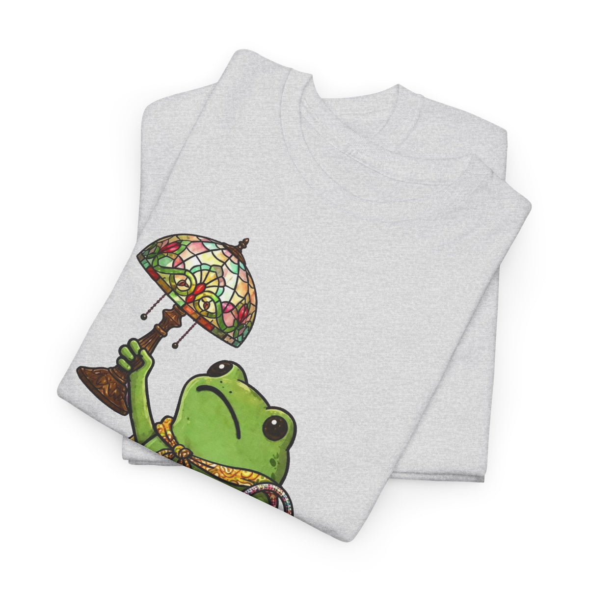 Frog Thrifting at Dawn T-Shirt Funny Men's Graphic Tee