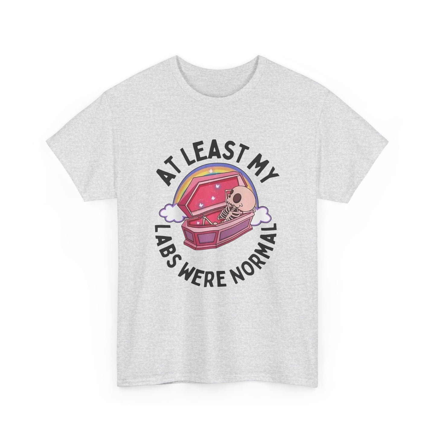 My labs Were Normal Funny Graphic T Shirt Unisex Heavy Cotton Tee Gift New