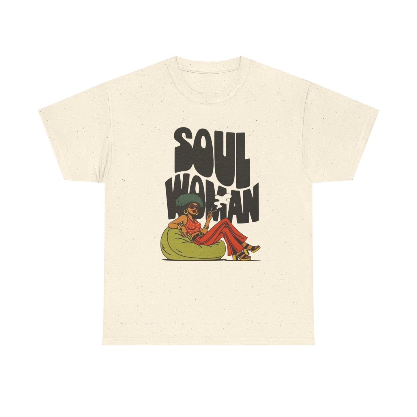 Soul Woman Graphic T Shirt ADULT NEW Unisex Heavy Cotton Tee