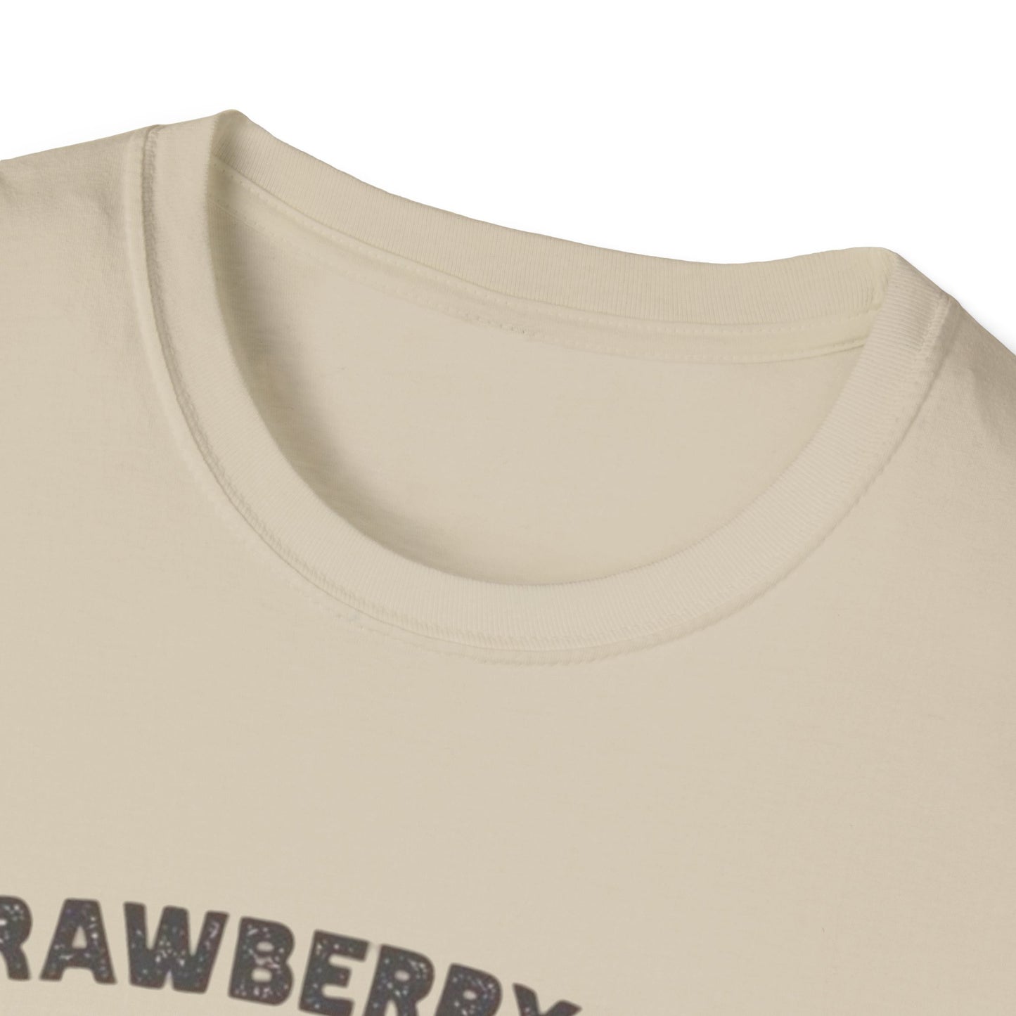 Strawberry Jams But My Glock Dont Graphic T Shirt Funny Joke Unisex Softstyle