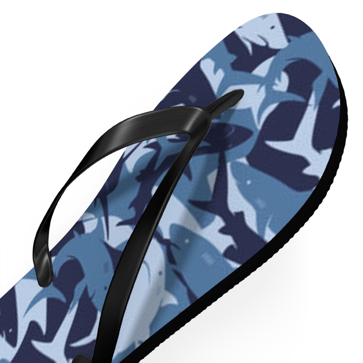 Sharks Summer Sandals, Beach Shoes, Vacation Flip Flops, Pool Slides