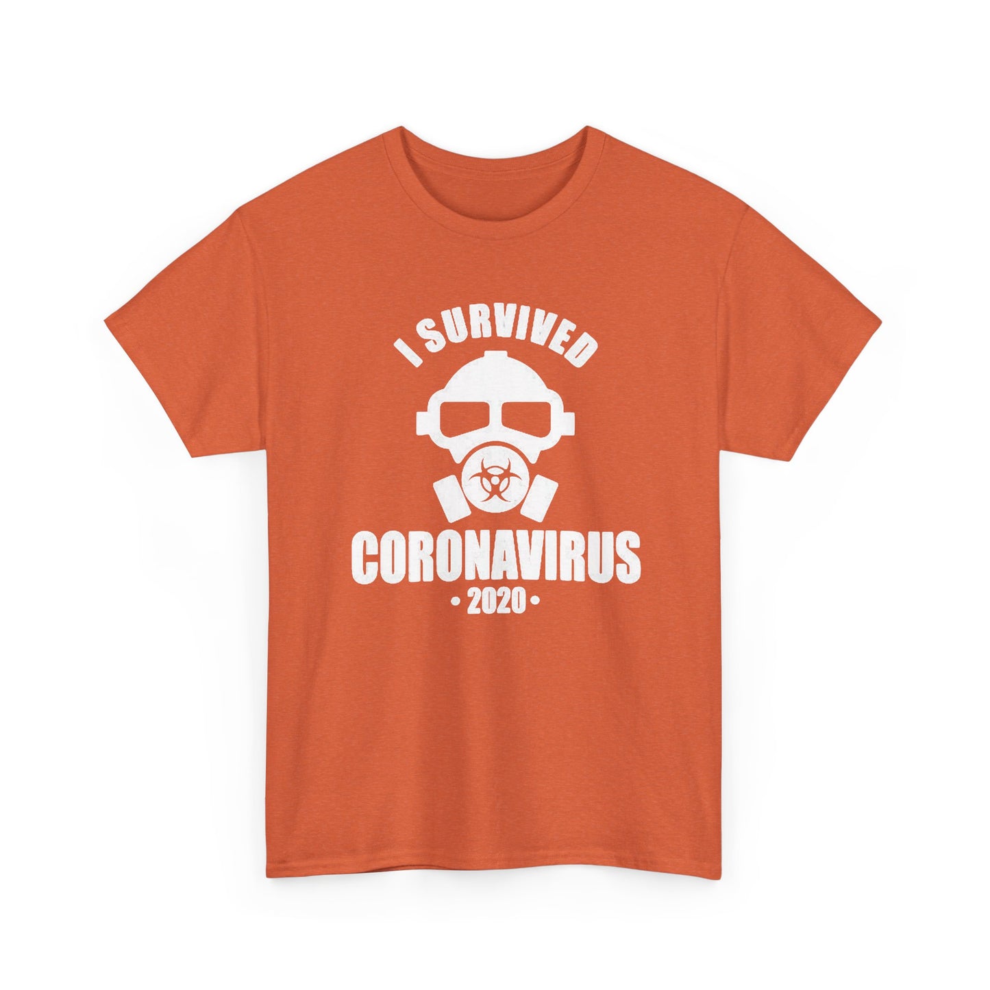 I Survived Coronavirus Funny Graphic T Shirt NEW Adult Regular Sizing Tee