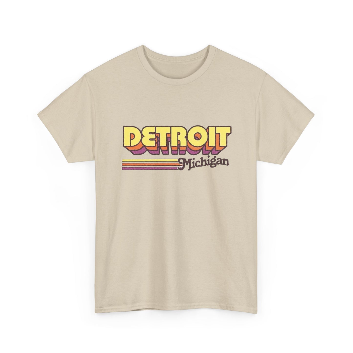 Detroit Michigan Graphic T Shirt NEW Adult Tee
