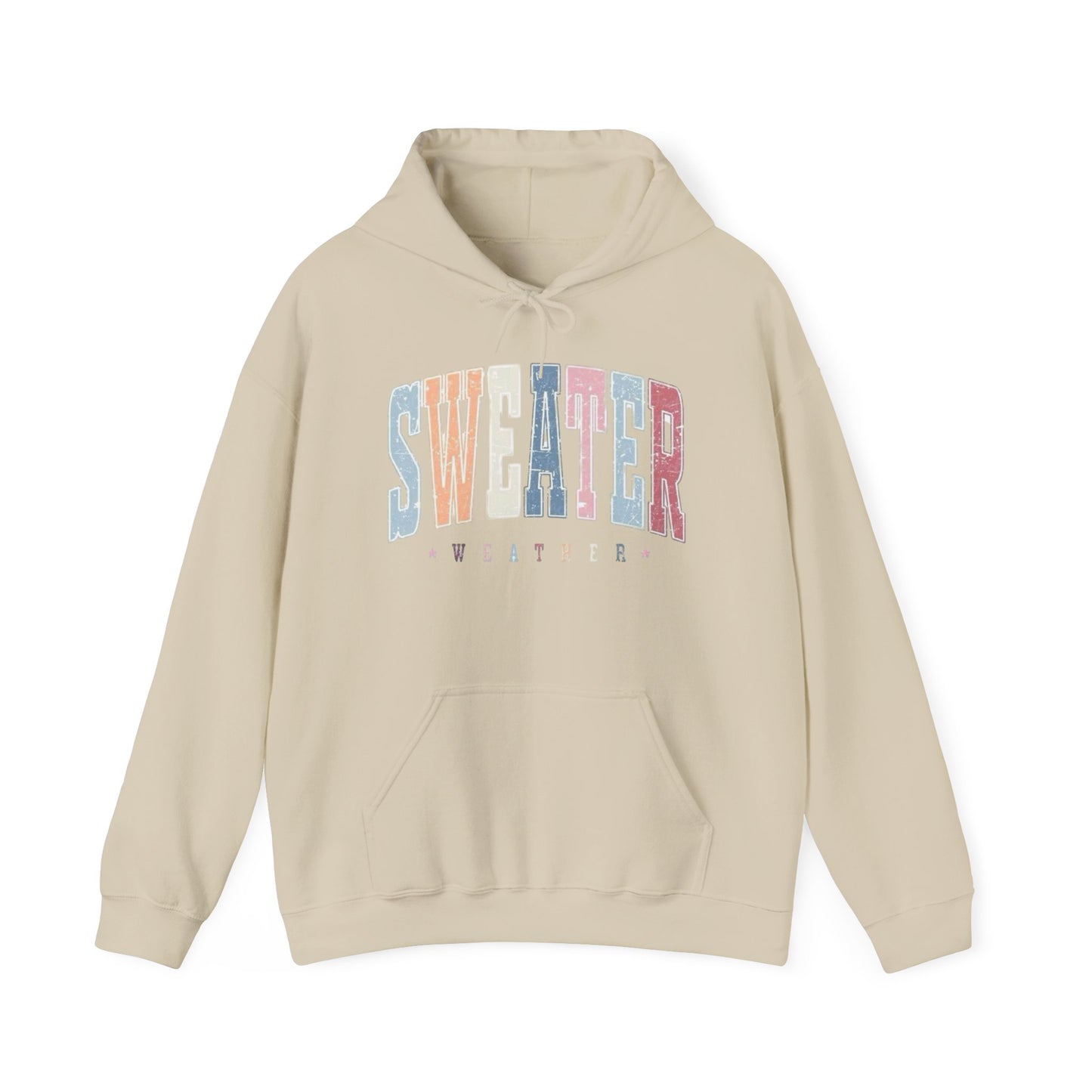 Sweater Weather MULTIPLE COLORS Graphic Hoodie Heavy Blend™ Hooded Sweatshirt