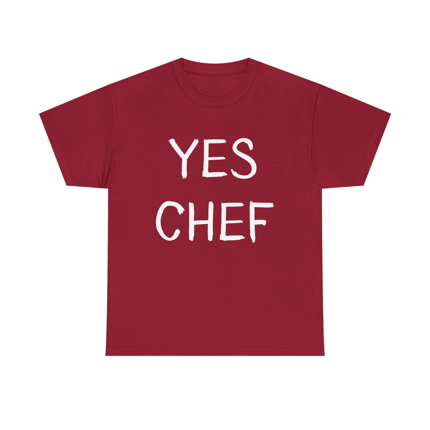 Yes Chef Graphic T-Shirt Cotton Tee New Gift Vintage