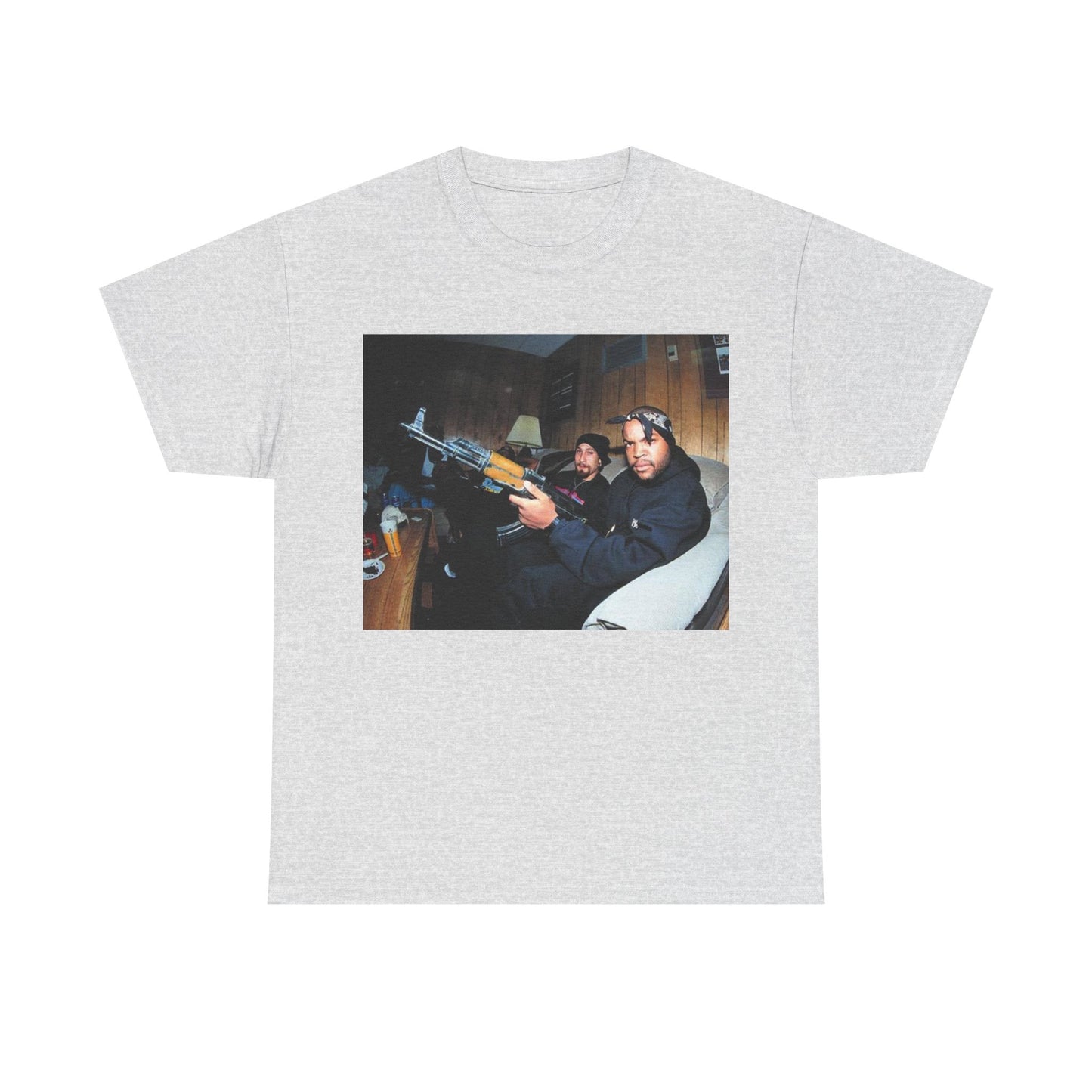 Ice cube T-shirt vintage 90s NWA California retro meme Unisex Heavy Cotton Tee