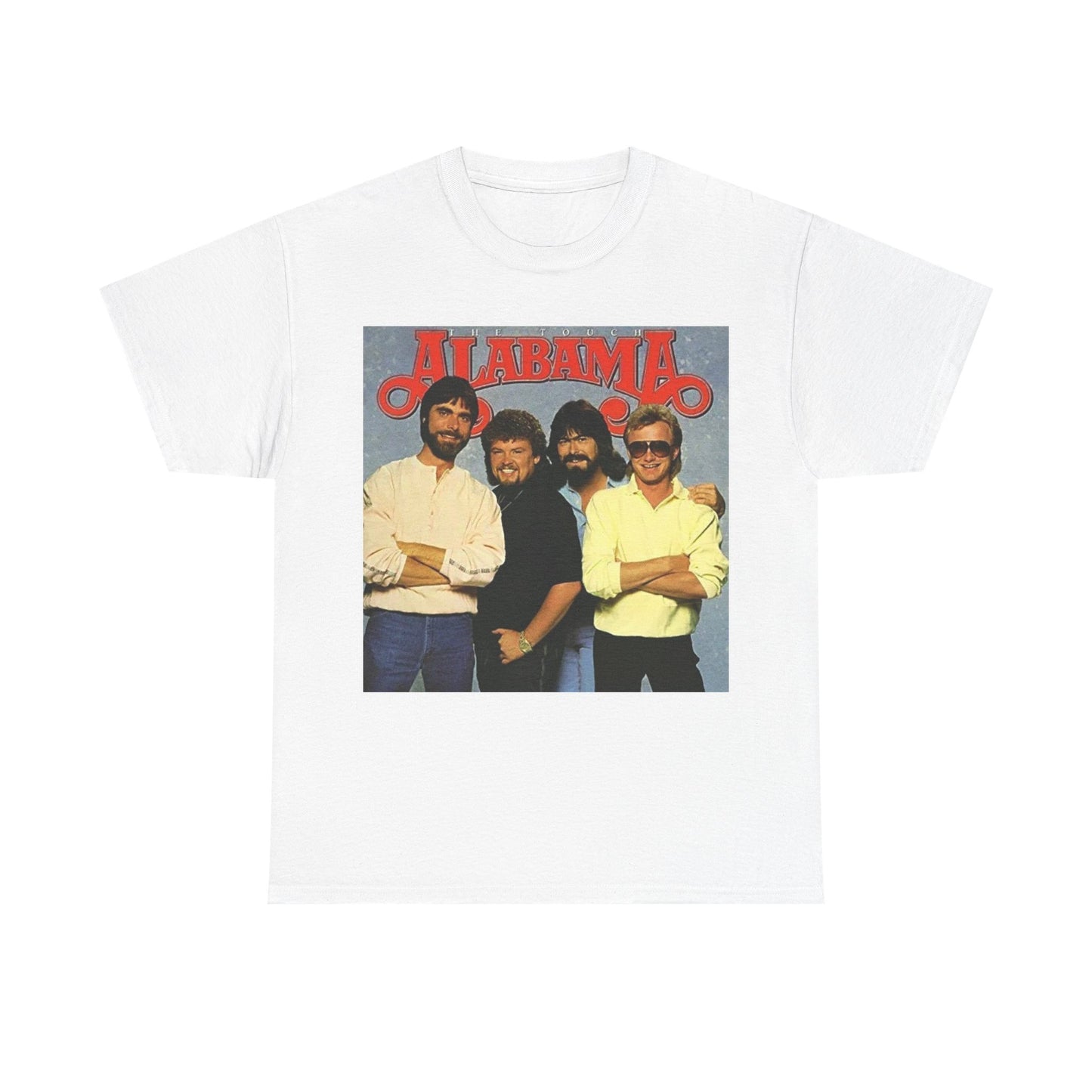 Alabama Band Tshirt Retro Country Merch Unisex Heavy Cotton Tee