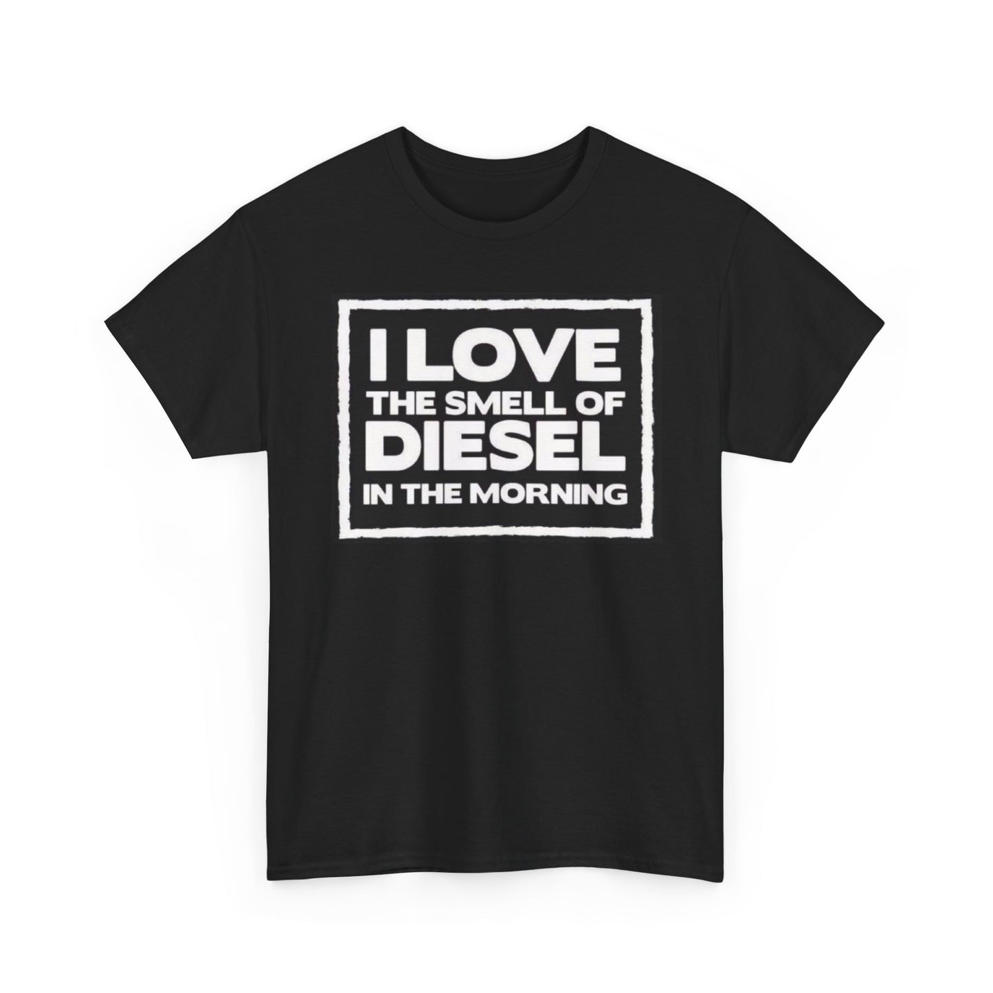 Diesel In The Morning Graphic T Shirt Unisex Heavy Cotton Tee