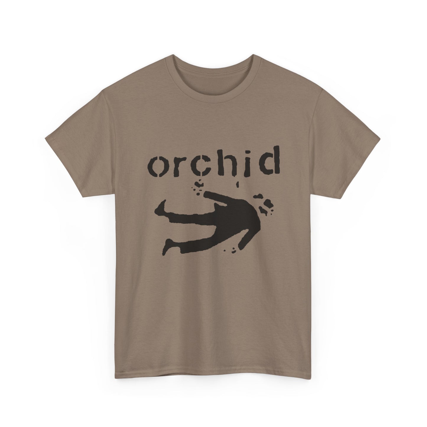 Orchid Graphic T Shirt Unisex Heavy Cotton Tee
